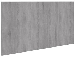 vidaXL Κεφαλάρι Κρεβατιού Γκρι Sonoma 160x1,5x80 εκ. Επεξεργ. Ξύλο