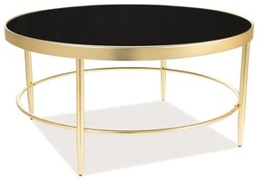 MYSTIC B TABLE ΜΑΥΡΟ / ΧΡΥΣΟ ΜΑΤ FI 82 DIOMMI MYSTICBCZL