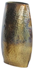 Βάζο Μεταλλικό 00.07.72024 15,5x8x24cm Bronze-Multi Μέταλλο