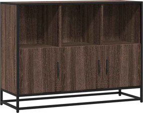 vidaXL Sideboard καφέ δρυς 100x35x76 cm Κατασκευασμένο ξύλο