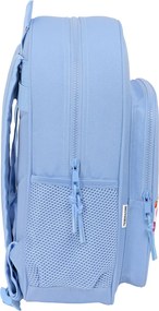 Σχολική Τσάντα Smiley Joyful Μπλε Πολύχρωμο 32 x 38 x 12 cm