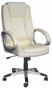 Καρέκλα γραφείου Mesa 290, Άσπρο, Μαύρο, 112x64x71cm, 17 kg, Με μπράτσα, Με ρόδες, Μηχανισμός καρέκλας: Κλίση | Epipla1.gr