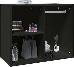 vidaXL Ντουλάπι Μαύρο 80 x 40 x 65 εκ.από Επεξεργασμένο Ξύλο