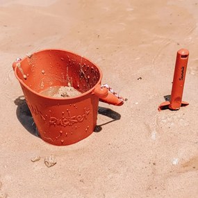 Κουβαδάκι Scrunch από ανακυκλώσιμη σιλικόνη Rust