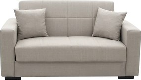 Σετ σαλονιού 2τεμ Vox pakoworld ύφασμα σε ανοιχτή γκρι απόχρωση