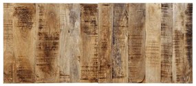 vidaXL κεφαλάρι 120 cm μασίφ ακατέργαστο ξύλο Mango