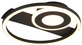 Φωτιστικό Οροφής Reality Lighting -RL HORUS R63671132 Μαύρο Ματ (Black Mat) 3000K
