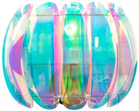 Φωτιστικό Επίτοιχο Lucide 34247-01-99 GLINSTAR Πολύχρωμο (Multicolor)|Γκρι (Grey)