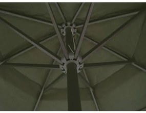 Ομπρέλα με Φορητή Βάση Πράσινη από Αλουμίνιο - Πράσινο