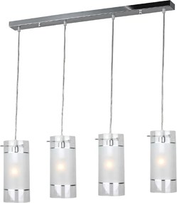 Φωτιστικό Οροφής Πολύφωτο Aca Mane FW50674 Chrome/Sandblast