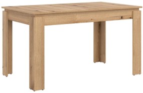 Τραπέζι Orlando AF119, Δρυς, 76x80x135cm, 32 kg, Επιμήκυνση, Πλαστικοποιημένη μοριοσανίδα | Epipla1.gr