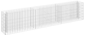 vidaXL Συρματοκιβώτιο-Γλάστρα Υπερυψωμένη 270x30x60 εκ. Γαλβ. Χάλυβας
