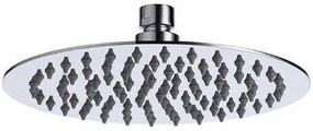 Κεφαλή Ντους T253B-30 Ø30cm Chrome Praxis Stainless Steel