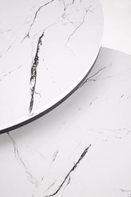 Uni 2 Τραπεζακι Σαλονιου Γκρι Μαρμαρο 120x60x45