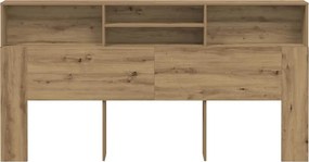 vidaXL Κεφαλάρι Με Αποθηκευτικό Χώρο 200x19x103,5 εκ. Επεξ. Ξύλο
