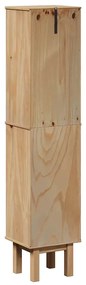 vidaXL Ντουλάπι Μπάνιου OTTA 35x30x159 εκ. Μασίφ Ξύλο Πεύκου