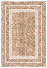 Beauty Home Πατάκι Tropic Art 9138 65x150 Μπεζ,Λευκό