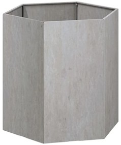 vidaXL Ζαρντινιέρα Σκουρ. 40 x 40 x 45 εκ. Ατσάλι Σκληρυθέν στον Αέρα