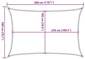 ΠΑΝΙ ΣΚΙΑΣΗΣ ΚΟΚΚΙΝΟ 2 X 3 Μ. ΑΠΟ HDPE 160 ΓΡ./Μ² 311612