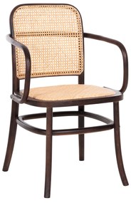 ΠΟΛΥΘΡΟΝΑ VAIANA HM8748 ΞΥΛΟ ΟΞΙΑΣ ΣΕ ΚΑΦΕ-ΠΛΕΞΗ RATTAN ΣΕ ΦΥΣΙΚΟ 55x55x90Yεκ
