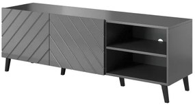 TV stand 150 ABETO mat grey/ gloss grey DIOMMI CAMA-ABETO-RTV-150-GRA/GRA