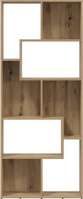 vidaXL Βιβλιοθήκη Artisan Δρυς 67x24x161 εκ. από Τεχνητό Ξύλο