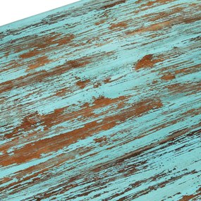 Τραπεζάκι Σαλονιού 110 x 5 x 34 εκ. από Μασίφ Ανακυκλωμένο Ξύλο - Πολύχρωμο
