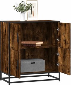 vidaXL Ντουλάπι Καπνιστή Δρυς 68x35x76 εκ. από Επεξεργασμένο Ξύλο