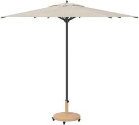 vidaXL Βάση ομπρέλας Ανοιχτό Ξύλο 48 x 48 x 32 εκ.