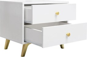 Κομοδίνο Siena-Leuko - 54.00Χ41.00Χ48.00cm