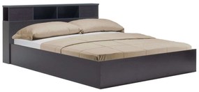 Κρεβάτι Olympus (Για Στρώμα 160x200cm) 123-000036 167,5x221x84cm Wenge Διπλό Μοριοσανίδα