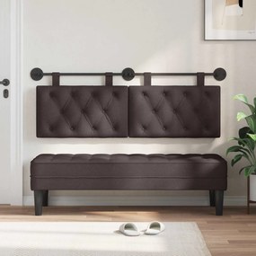 vidaXL Κρεμαστό Κεφαλάρι Σκούρο Καφέ ύφασμα