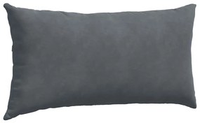 vidaXL Μαξιλάρι Καναπέ 2 pcs Σκούρο Γκρι 80 x 40 cm