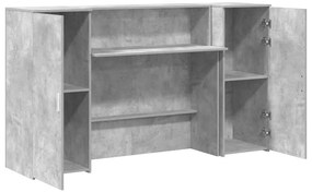 vidaXL Γραφείο υποδοχής 180x50x103,5 εκ. Επεξεργασμένο Ξύλο