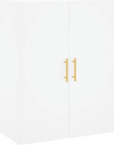 vidaXL Ντουλάπι Λευκό 69,5x34x180 εκ. από Επεξεργασμένο Ξύλο