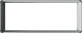 vidaXL Υψωμένο Κρεβάτι Κήπου Ανθρακί 100 x 40 x 55 cm