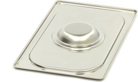 Gastronorm Lid - 1/4 GN - Stainless Steel