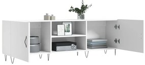 vidaXL Έπιπλο Τηλεόρασης Λευκό 150x30x50 εκ. από Επεξεργασμένο Ξύλο