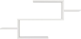 Βιβλιοθήκη Λευκό TWIST 104x14,5x49,4