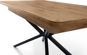 Τραπέζι Επεκτεινόμενο Καφέ FALCON 160x90x79