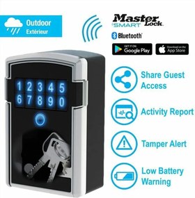 Κλείδωμα πλήκτρων Master Lock 5441EURD Ψευδάργυρος Πλαστική ύλη Ορθογώνιο