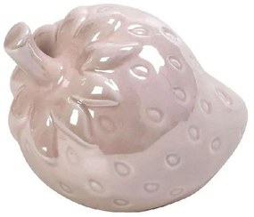 Διακοσμητική Φράουλα DOS240K4 13,5x9,5cm Pink Espiel Ceramic