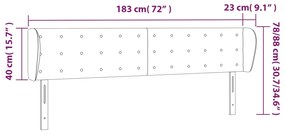 ΚΕΦΑΛΑΡΙ ΜΕ ΠΤΕΡΥΓΙΑ ΑΝΟΙΧΤΟ ΓΚΡΙ 183X23X78/88 ΕΚ. ΒΕΛΟΥΔΙΝΟ 3117638