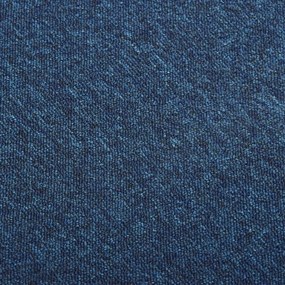 vidaXL Μοκέτα Πλακάκι 20 τεμ. Σκούρο Μπλε 5 μ² 50x50 εκ.