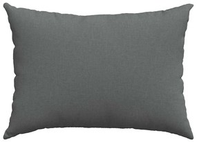 vidaXL Μαξιλάρι Καναπέ 2 pcs Σκούρο Γκρι 70 x 50 cm ύφασμα