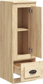 vidaXL Ντουλάπι Sonoma δρυς 36x35,5x103,5 cm από Επεξεργασμένο Ξύλο