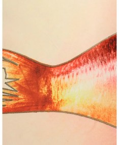 Μαξιλάρι Ψάρι Ροζ Polyester 45x45cm Σετ 2Τμχ