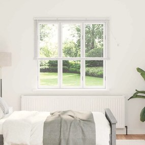 vidaXL Βενετσιάνικες Ρόδες Λευκό 175 x 145 εκ Αλουμίνιο