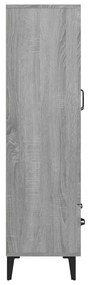 Ντουλάπα Γκρι Sonoma 70 x 31 x 115 εκ. από Επεξεργασμένο Ξύλο - Γκρι