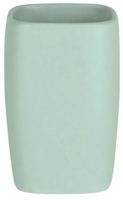 Ποτήρι Οδοντόβουρτσας (Φ6.5x10.5) Spirella Pastel Green